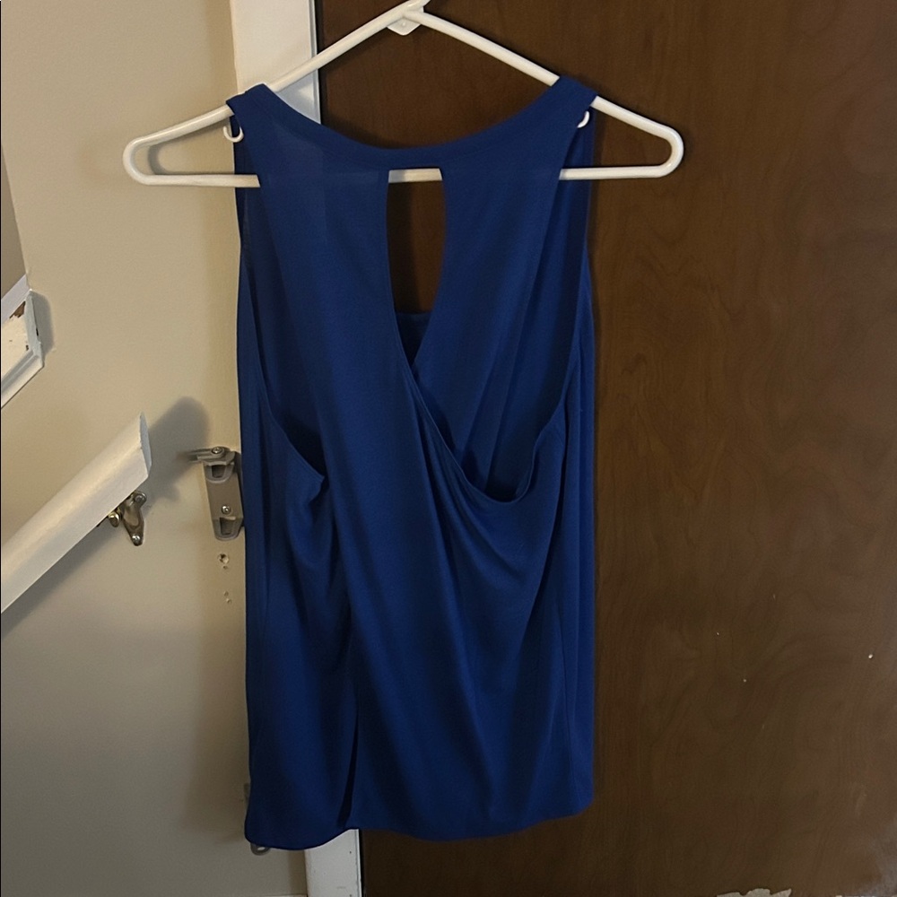 Buffalo Bills Women's Medium Blue Tank Top - Picture 2 of 2